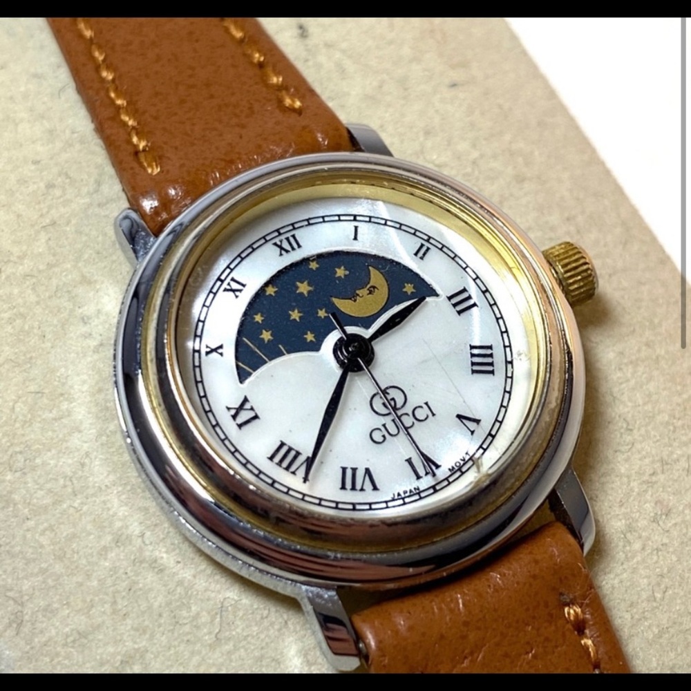 ISO* Vintage Moonphase Gucci watch